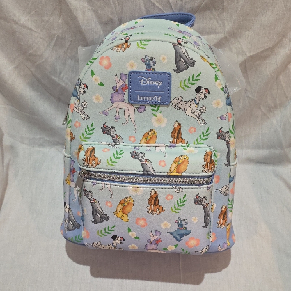 Loungefly Disney Pastel Blue Backpack